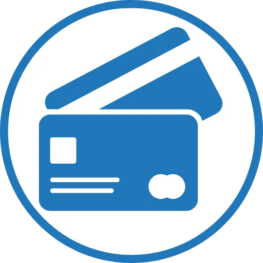 Ícone de documento com 'X', significando empréstimo sem consulta ao SPC ou Serasa